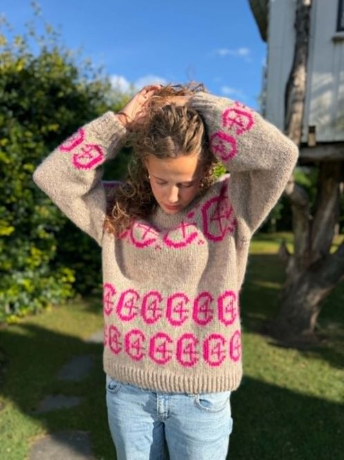 Hovedbilde Christiansandsgenser, oversized i Viking Alpaca ...