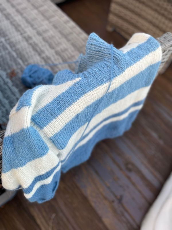 Stripe sweater