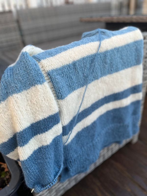 Stripe sweater