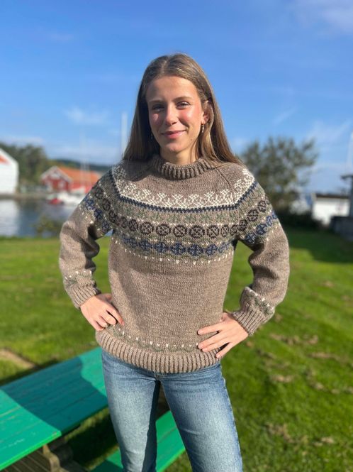 Hovedbilde Fantholmen-genser (strikkepakke)