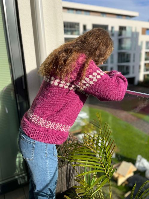 Hovedbilde Madeira-genser i Viking wool (strikkepakke)