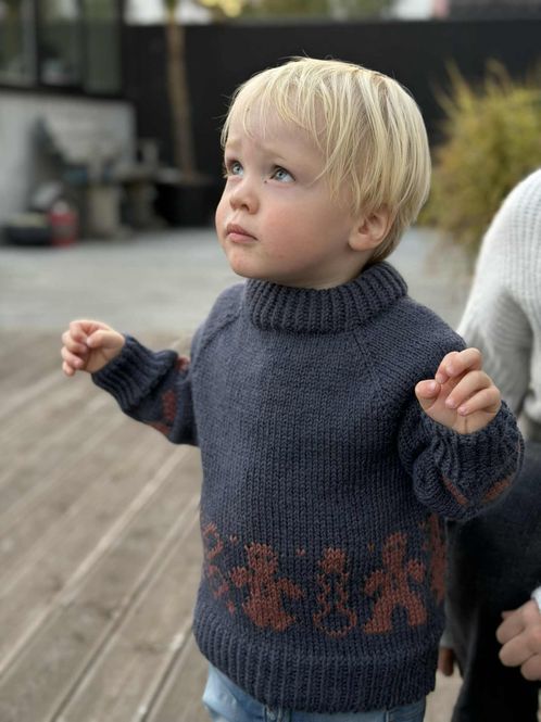 Hovedbilde Pebberkage-genser (oppskrift)