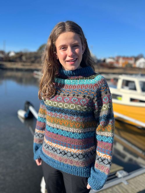 Hovedbilde Nodeviga-genser (oppskrift)