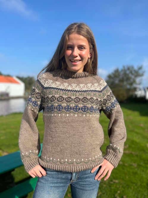 Hovedbilde Fantholmen-genser - Ferdigstrikka