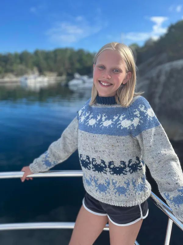 Krabbegenser, barn i Sandnes Peer Gynt (oppskrift)