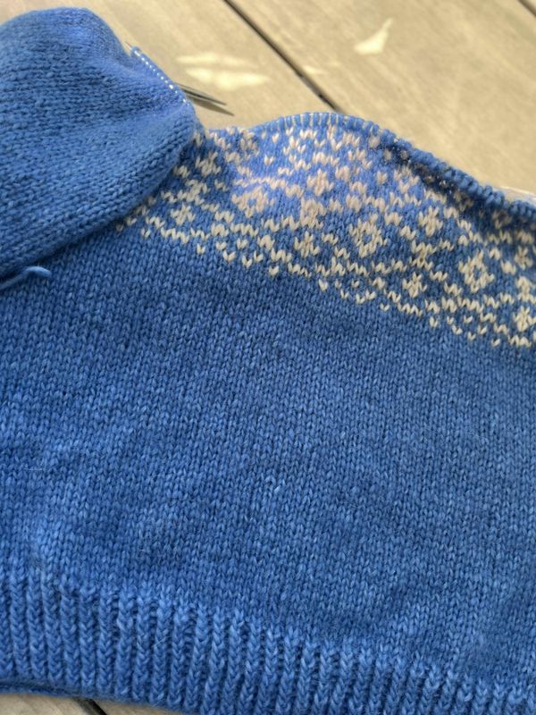Augland sweater, blue