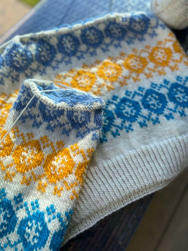 Å-genser i Viking wool (strikkepakke)