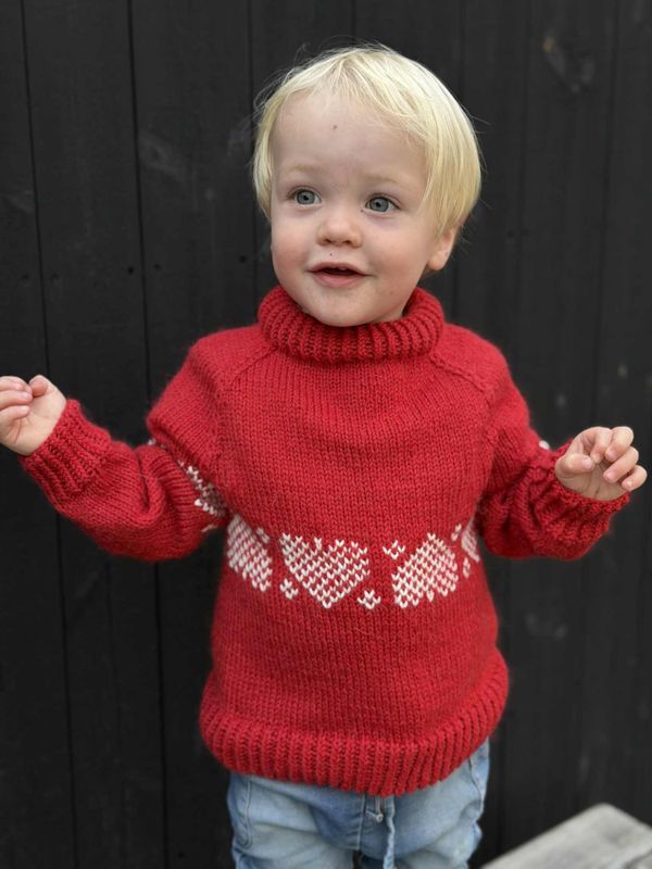 Julekorg-genser (oppskrift)