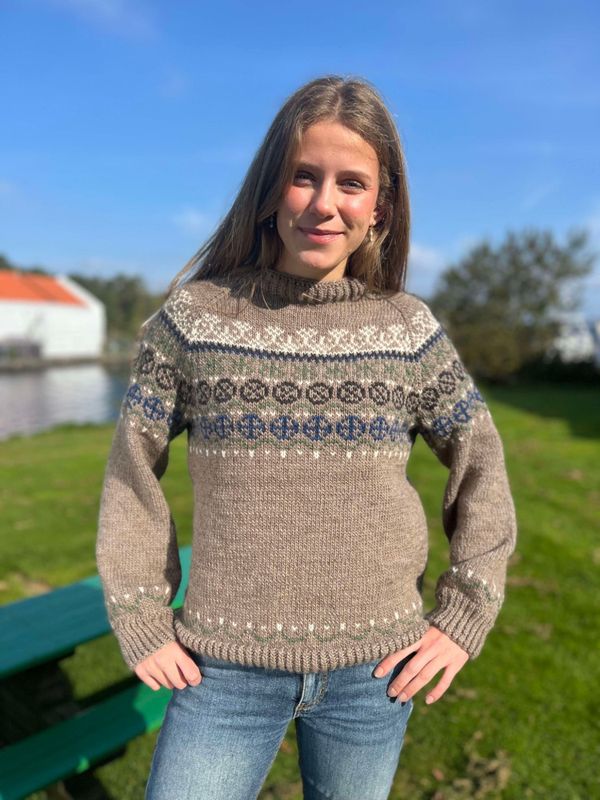 Fantholmen-genser (strikkepakke)